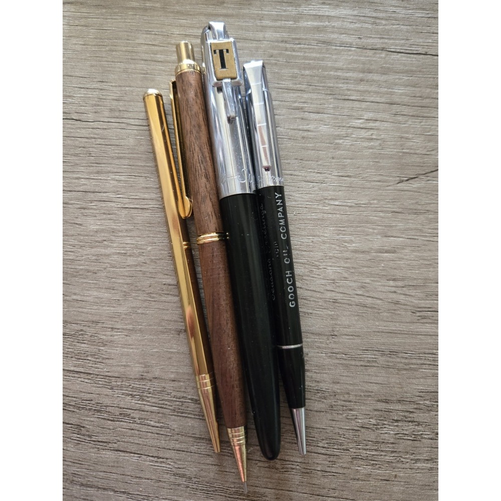 Vintage Mechanical Pencils And Fountain Pen. Lot Of 4